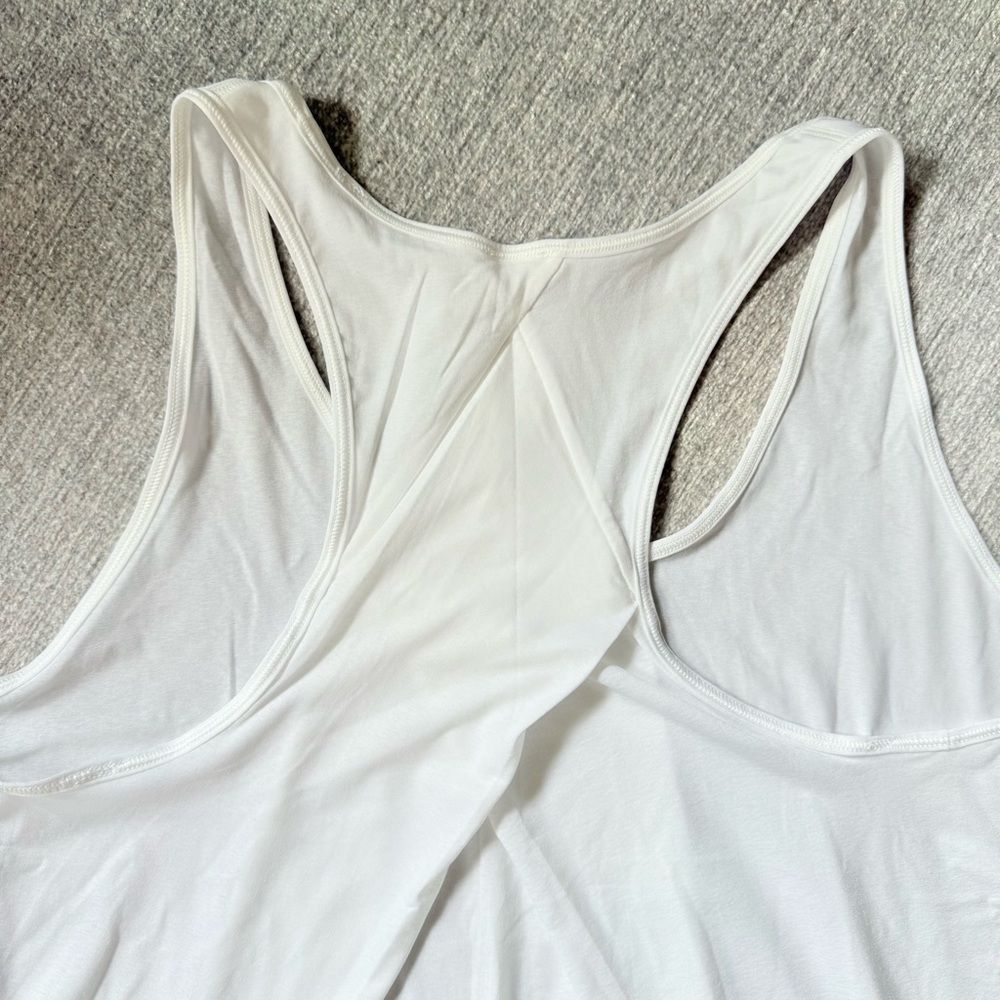 Lululemon White Essential Tank - Pleated - Picture 8 of 9